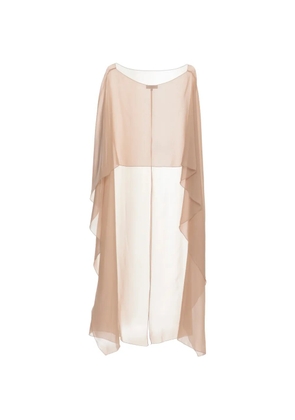 Antonelli sheer-finish scarf - Neutrals