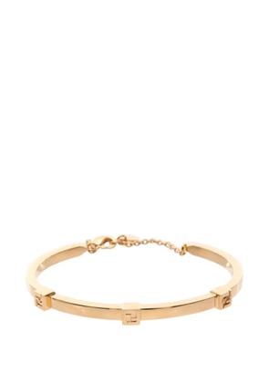 Fendi Pre-Owned 2020s Forever FF logo bracelet - Gold