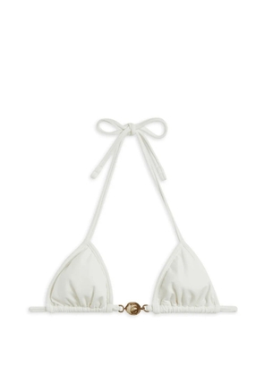 Reina Olga Splash bikini top - White