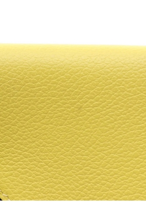 Hermès Pre-Owned 2019 Dogon card holder - Yellow