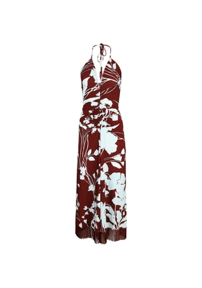 Cara Cara Shelter Island floral-print maxi dress - Brown