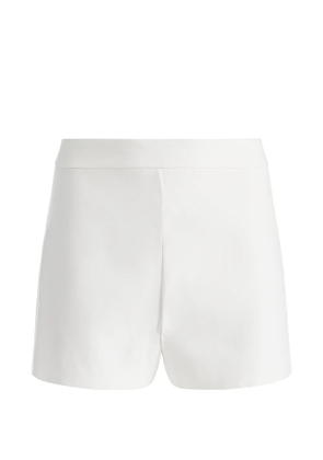 alice + olivia Hera high-waisted shorts - White