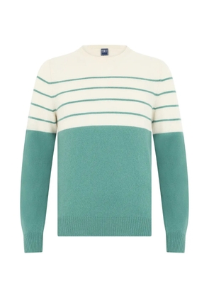 Fedeli striped cashmere sweater - Green