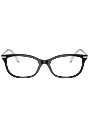 Swarovski Eyewear logo-engraved sunglasses - Black