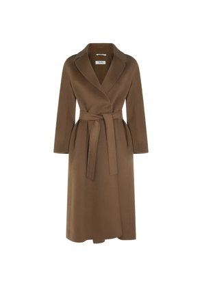 'S Max Mara belted wrap coat - Brown