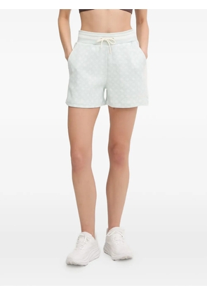 GUESS USA logo-print drawstring shorts - Green