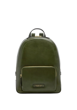 The Bridge leather front-pocket backpack - Green