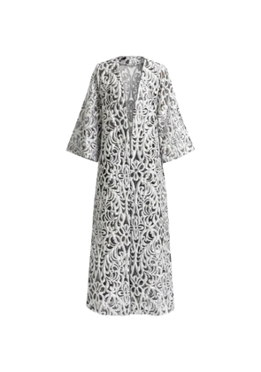 Gemy Maalouf structured cape - White