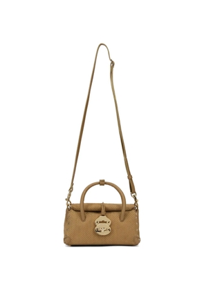 Zanellato Dotta leather cross body bag - Neutrals