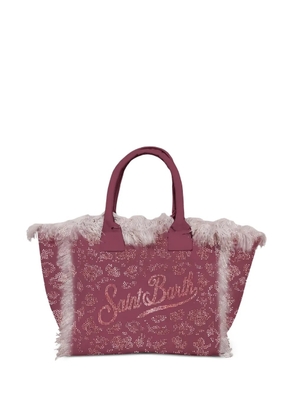 MC2 Saint Barth Vanity rhinestone-embellished tote bag - Red