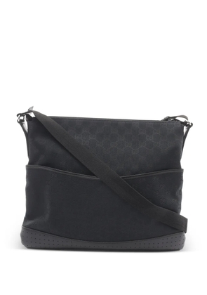 Gucci Pre-Owned 2010s GG canvas shoulder bag - Black