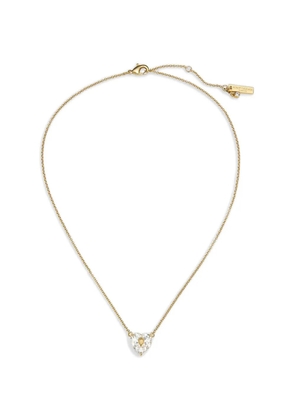 Kurt Geiger London Crystal Heart pendant necklace - Gold