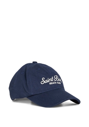 MC2 Saint Barth logo-embroidered baseball cap - Blue