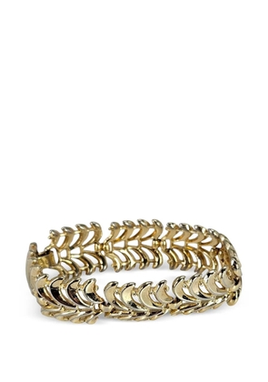 Madison wave-motif gold-tone bracelet