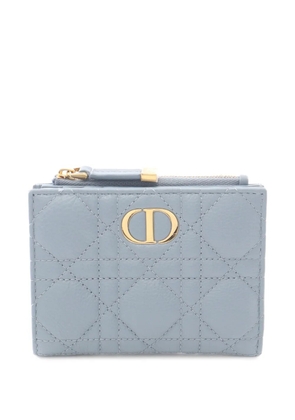 Christian Dior Pre-Owned 2010s Caro Dahila Canage bi-fold wallet - Blue