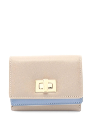 Fendi Pre-Owned 2020s Way leather wallet - Neutrals