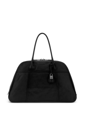 Miu Miu large Vivant leather tote bag - Black