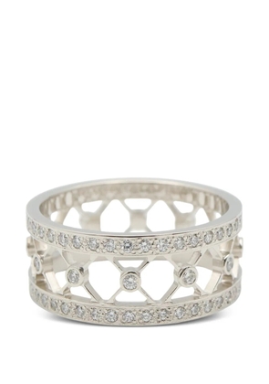Tiffany & Co. Pre-Owned 2010s Voile diamond ring - Silver