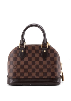 Louis Vuitton Pre-Owned Alma Handbag Damier BB shoulder bag - Brown