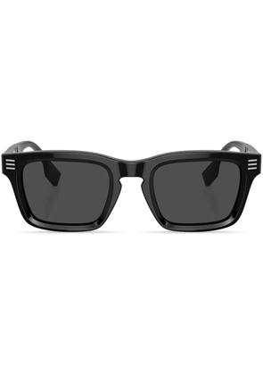 Burberry Eyewear logo-print square-frame sunglasses - Black