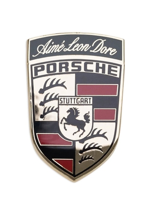 Aimé Leon Dore x Porsche crest-detail grille badge - Gold
