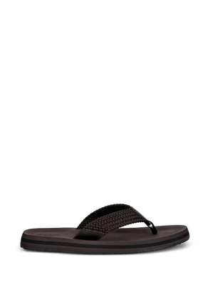 Gant woven flip-flops - Brown
