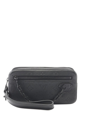 Louis Vuitton Pre-Owned 2021-2026 Monogram Taurillon Pochette Volga clutch bag - Grey