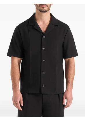 Manière De Voir Felix tailored-crease shirt - Black