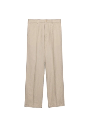 Prada linen pants - Neutrals