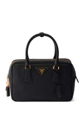 Prada small Saffiano leather top-handle bag - Black