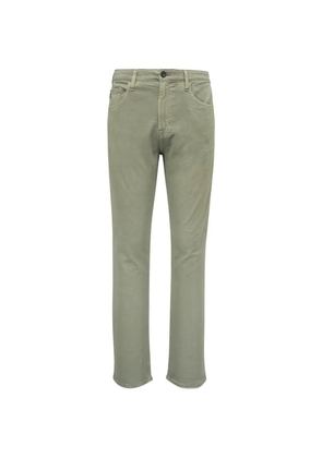 AG Jeans logo-patch trousers - Green