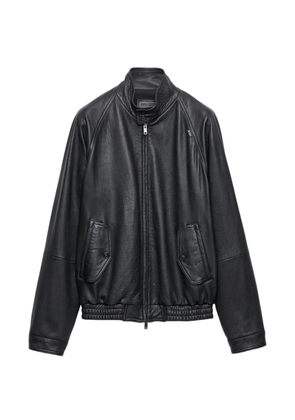 Prada nappa leather jacket - Black