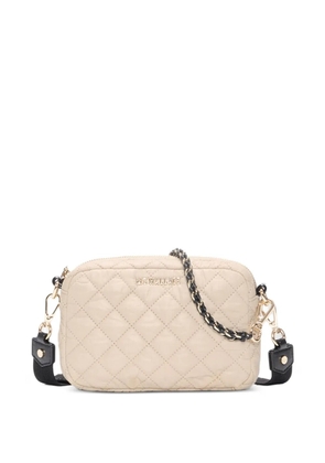 Mz Wallace Crosby quilted crossbody bag - Neutrals