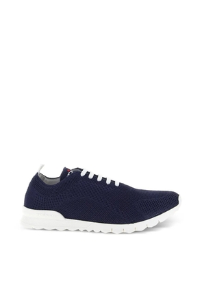 Kiton Fits knit sneakers - Blue
