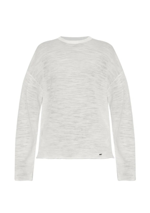 Represent long-sleeve cotton T-shirt - White