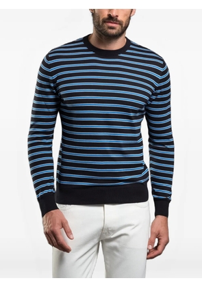 Moorer Orvieto striped sweater - Blue