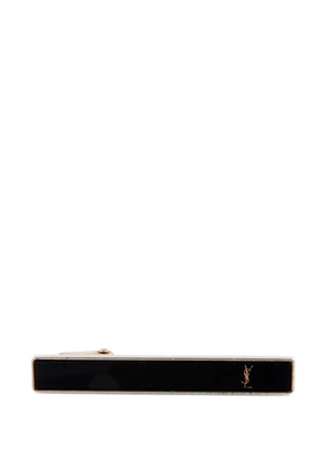 Saint Laurent Pre-Owned 1990s Cassandre-logo tie clip - Gold