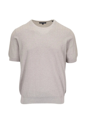 Pya chevron-knit sweater - Neutrals
