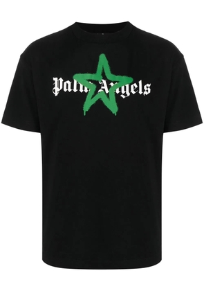 Palm Angels logo-print T-shirt - Black