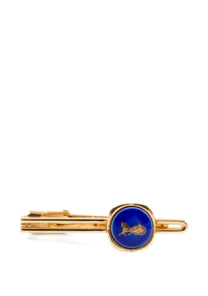 Celine Pre-Owned 1990s Caleche tie clip - Gold