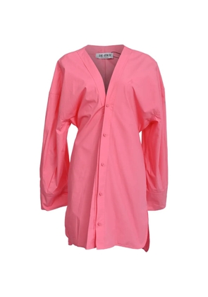 The Attico Lala V-neck dress - Pink