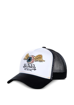 Von Dutch mesh-panel cap - Black