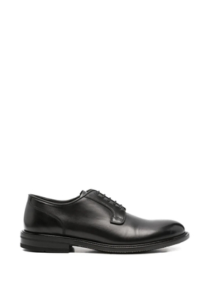 JOHN HARRISON lace-up leather Derby shoes - Black