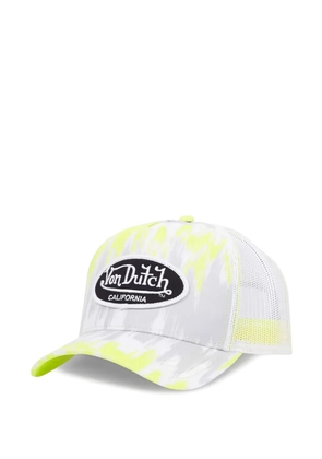 Von Dutch logo-patch mesh-panel cap - Yellow