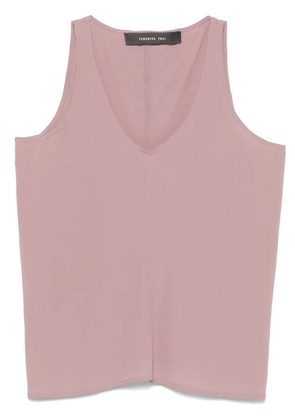 Federica Tosi V-neck top - Pink