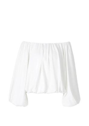 Dorothee Schumacher off-shoulder balloon blouse - White