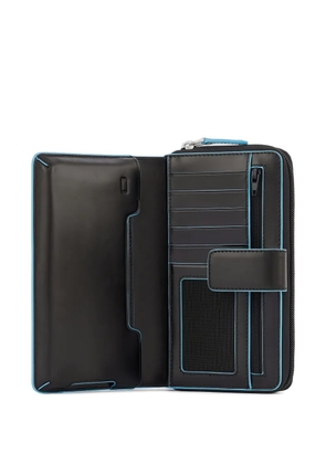 PIQUADRO bifold leather wallet - Black