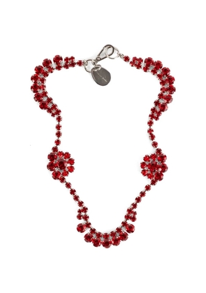 Simone Rocha Sepal scalloped necklace - Red