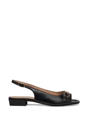 Geox 15 New Eraklia horsebit slingback sandals - Black