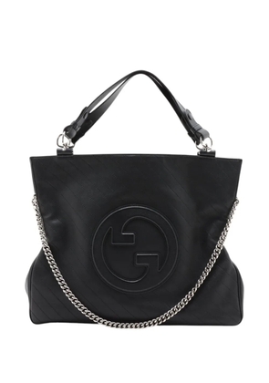 Gucci Pre-Owned 2016-2026 Medium Matelasse Calfskin Blondie Tote satchel - Black
